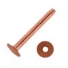 Weaver Leather 3/4in. Solid Copper Rivets With Burrs -HORSE TACK Store 70910 default l
