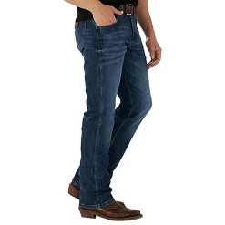 Wrangler Men's Retro Slim Bootcut Low Rise Jean -HORSE TACK Store 77MWZCA 3