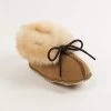 Minnetonka Girl's Minnetonka Golden Tan Sheepskin Bootie