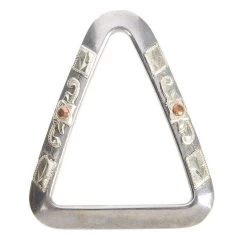 Cowpuncher Latigo Keeper With Floral Engraving