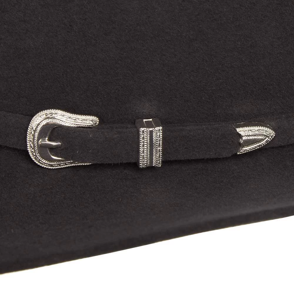 American Hats AHC 7X Steel 4 1/4in. Brim Round Oval Open Crown Cowboy Hat 4 American Hats AHC 7X Steel 4 1/4in. Brim Round Oval Open Crown Cowboy Hat - Image 2