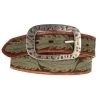 Gem Dandy Accessories Women's 1-1/2in. Tan Western Belt -HORSE TACK Store 82572 default l