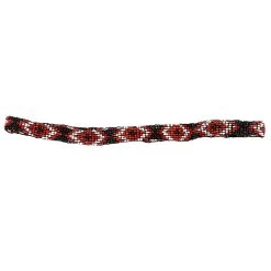 Austin Accent Inc. 5/8in. Beaded Stretch Red/White Hat Band