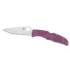 Spyderco Endura 4 Flat Ground Lightweight Purple -HORSE TACK Store 85875 default l