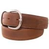 Men's Silver Creek Classic Brown Leather Belt 53709 -HORSE TACK Store 9176 default l