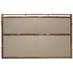 Priefert Premier Stall Panel 10' Solid Poly Installed