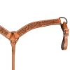 Martin Saddlery 2in. Natural Antiqued Flower Breast Collar -HORSE TACK Store 99061 default l