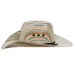 M+F Kids Multi Colored Straw Cowboy Hat -HORSE TACK Store A73224 XL 3