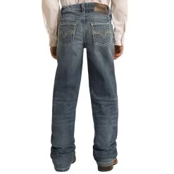 Boy's Rock N Roll Revolver Medium Vintage Wash Jeans -HORSE TACK Store BB 1785