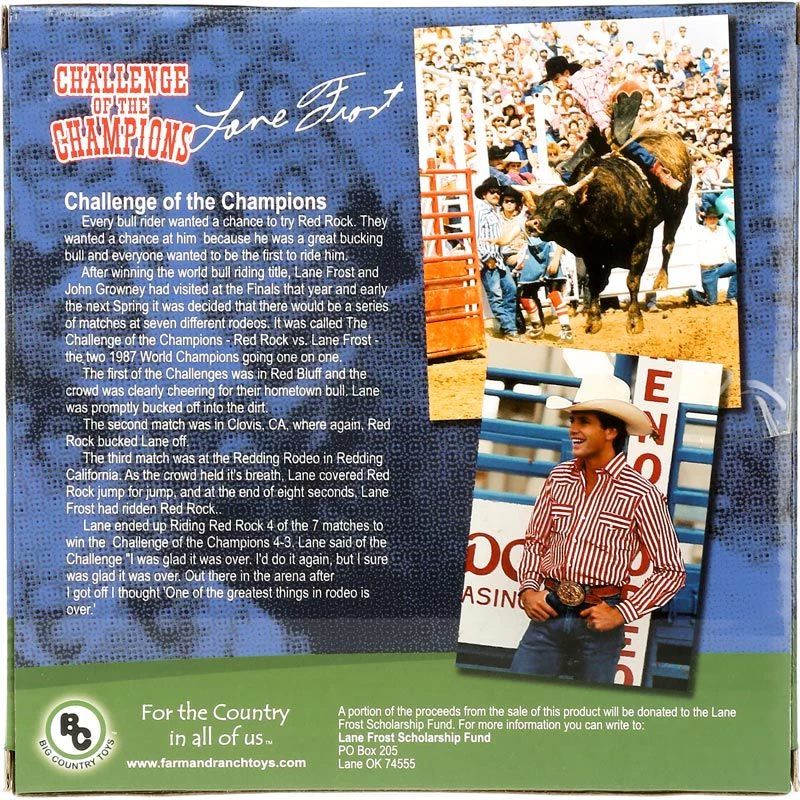 Big Country Toys Lane Frost And Red Rock Toy 4 Big Country Toys Lane Frost And Red Rock Toy - Image 2