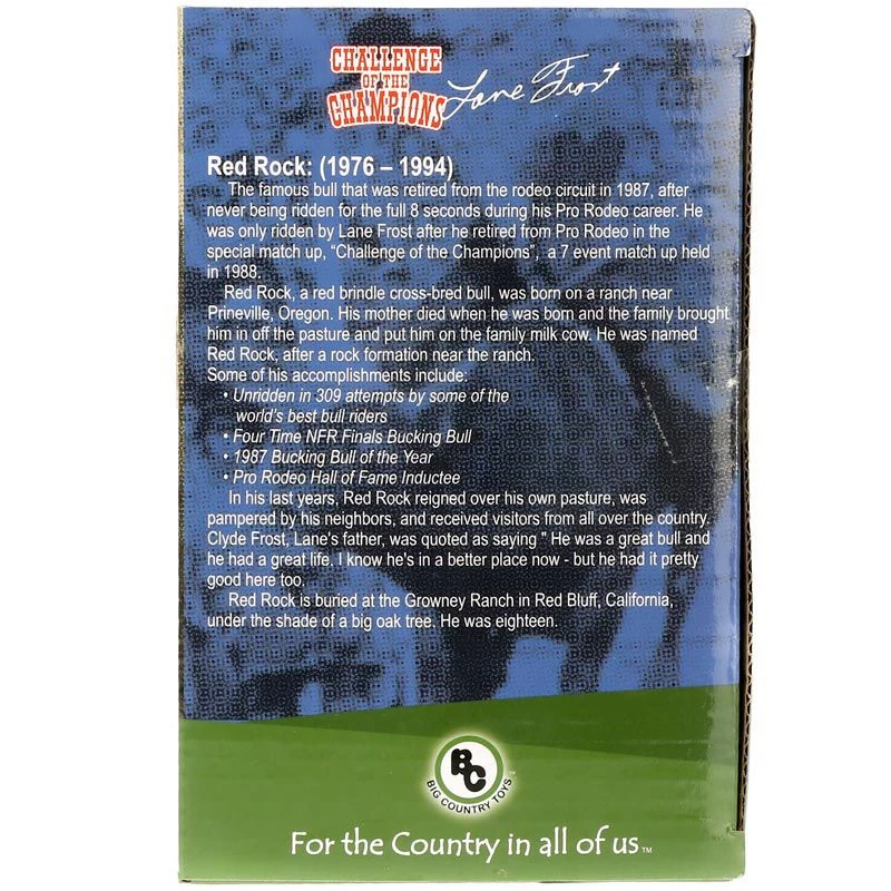 Big Country Toys Lane Frost And Red Rock Toy 5 Big Country Toys Lane Frost And Red Rock Toy - Image 3