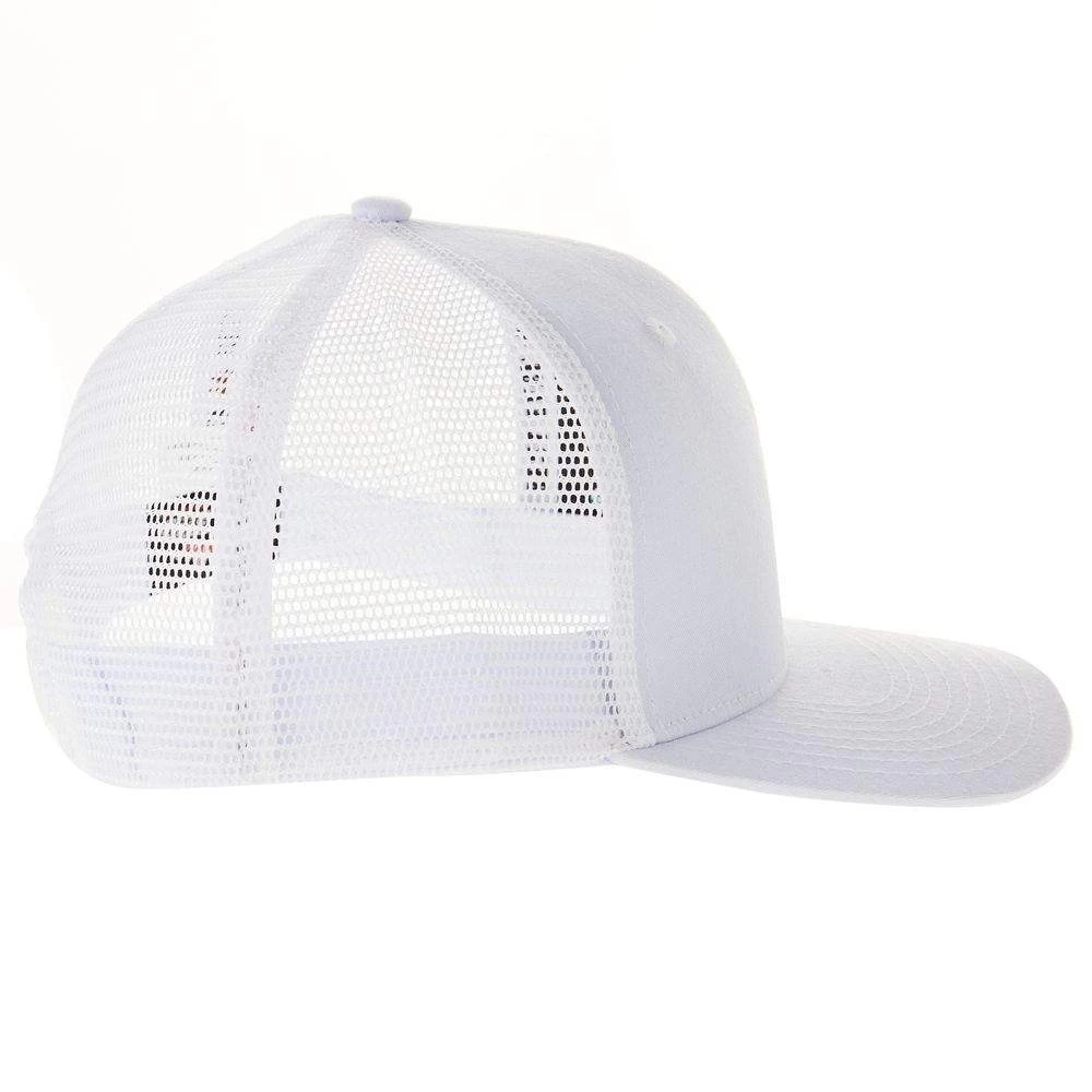 Best Ever Pads Saddle Turquoise Embroidered Crown White Mesh Back Trucker Cap 7 Best Ever Pads Saddle Turquoise Embroidered Crown White Mesh Back Trucker Cap - Image 5