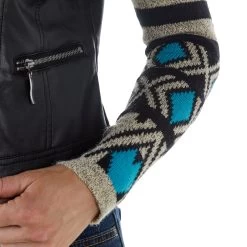 Montanaco Women's Aztec Faux Leather Jacket -HORSE TACK Store BF18280 04