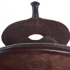Burns Saddlery 14 Inch 20FD Chocolate Roughout Barrel Saddle 7 Burns Saddlery 14 Inch 20FD Chocolate Roughout Barrel Saddle -HORSE TACK Store BR 3078 140 20 FD 2