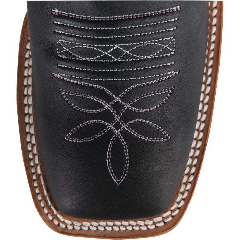 Justin Boots Women's Justin Bent Rail Black Burnished Calf Cowgirl Boots 4 Justin Boots Women's Justin Bent Rail Black Burnished Calf Cowgirl Boots - Image 2