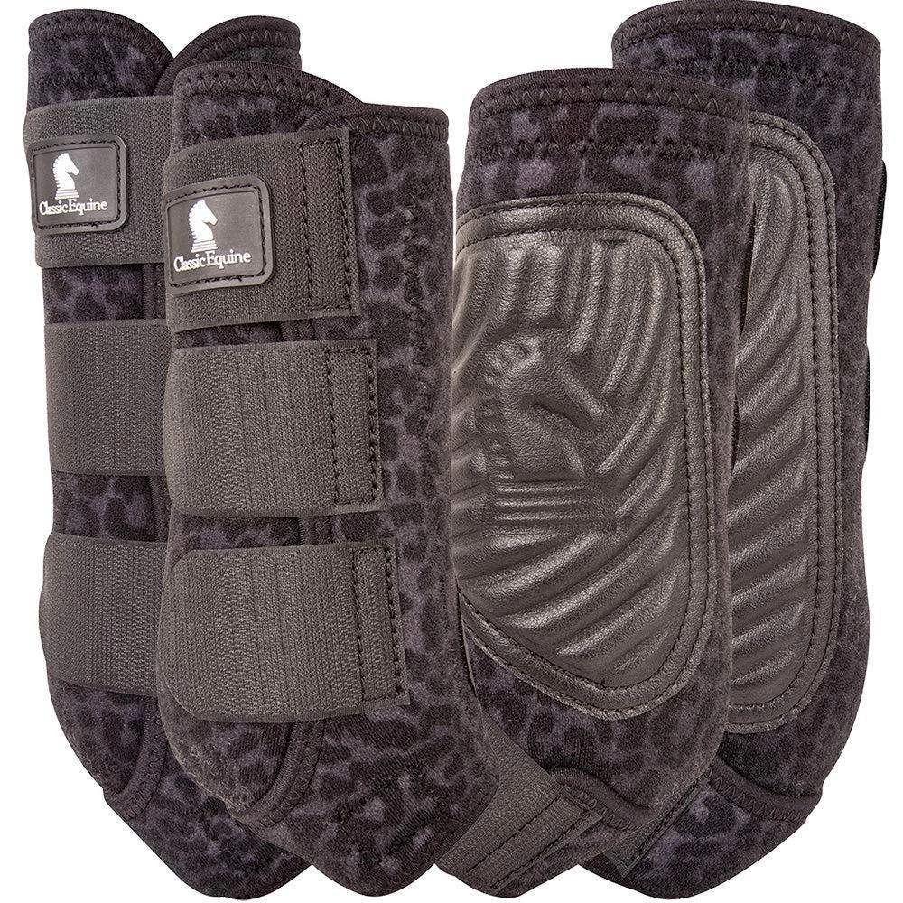 Classic Black Leopard ClassicFit 4-Pack Sport Boots 5 Classic Black Leopard ClassicFit 4-Pack Sport Boots - Image 3