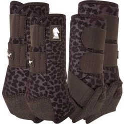Classic Legacy2 4 Pack Black Leopard Splint Boots 9 Classic Legacy2 4 Pack Black Leopard Splint Boots -HORSE TACK Store CLSFS22BL fromShopify 2