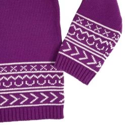 Cotton And Rye Outfitters Girl's Longhorn Purple Sweater -HORSE TACK Store CRG212PL 03
