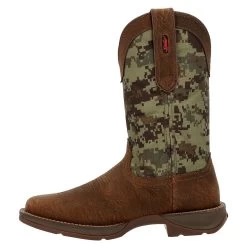 Durango Boots Men Brown/Green Digi Camo 12` Western Soft Toe -HORSE TACK Store DDB0329 2
