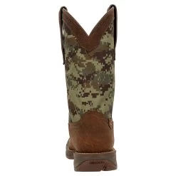 Durango Boots Men Brown/Green Digi Camo 12` Western Soft Toe -HORSE TACK Store DDB0329 3
