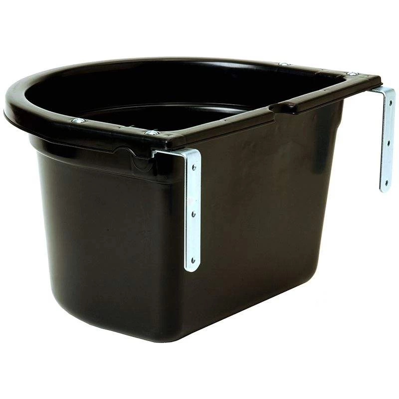 Little Giant 20 Quart Black Fence Feeder 4 Little Giant 20 Quart Black Fence Feeder - Image 2