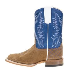 Horsepower Kids Sahara Sandy Nassau Navy Top Cowboy Boot -HORSE TACK Store HPK1839 2