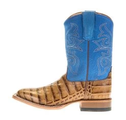 Horsepower Kids Toasted Caiman Royal Sinsation Top Cowboy Boots -HORSE TACK Store HPK1842 2