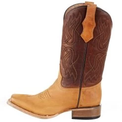 Circle G Kids Honey And Brown Cowgirl Boot -HORSE TACK Store J7105 3