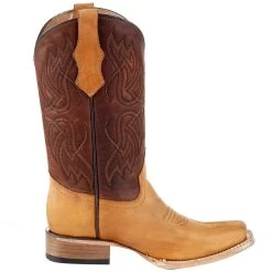 Circle G Kids Honey And Brown Cowgirl Boot -HORSE TACK Store J7105 5