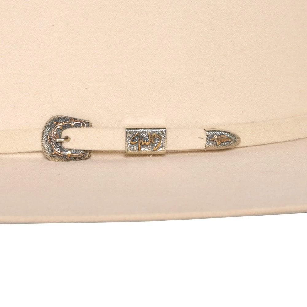 Jw Brooks Custom Hats 50X Bone 4 1/4` Brim 7 Jw Brooks Custom Hats 50X Bone 4 1/4` Brim - Image 5