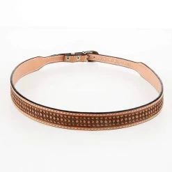 Austin Accent Inc. Leather Basket Weave Hat Band Hat Accessories -HORSE TACK Store LC 69W 2