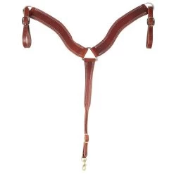 Cowperson Tack 2 3/4 Inch Oiled Harness Leather Contoured Breast Collar -HORSE TACK Store LGSRBC 01