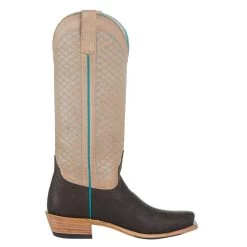 Macie Bean Womens Top Hand Shrunken Grey W/Tan Top Boot 11 Macie Bean Womens Top Hand Shrunken Grey W/Tan Top Boot -HORSE TACK Store M9505 5