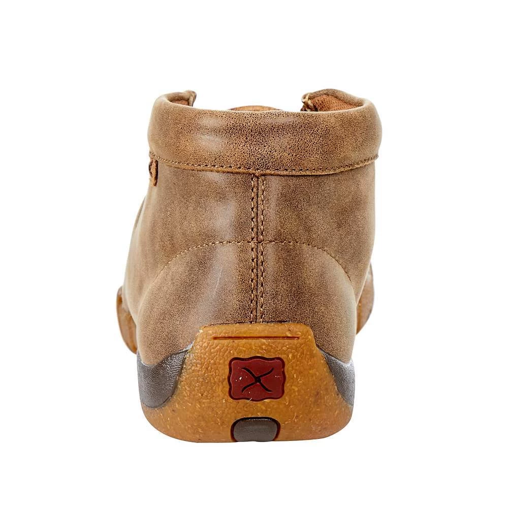 Twisted X Men`s Bomber Tan Full Quill Ostrich Driving Moc Chukka 7 Twisted X Men`s Bomber Tan Full Quill Ostrich Driving Moc Chukka - Image 5