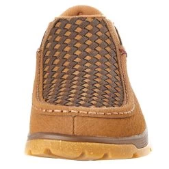 Twisted X Men's Clay Cocoa Oblique Toe Slip On -HORSE TACK Store MFS0002 2