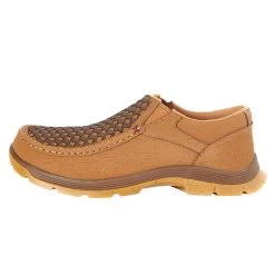 Twisted X Men's Clay Cocoa Oblique Toe Slip On -HORSE TACK Store MFS0002 3