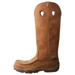 Twisted X Men's Distressed Saddle H2O ViperGuard 17in. Snake Boot 9 Twisted X Men's Distressed Saddle H2O ViperGuard 17in. Snake Boot -HORSE TACK Store MHKWBS1 2