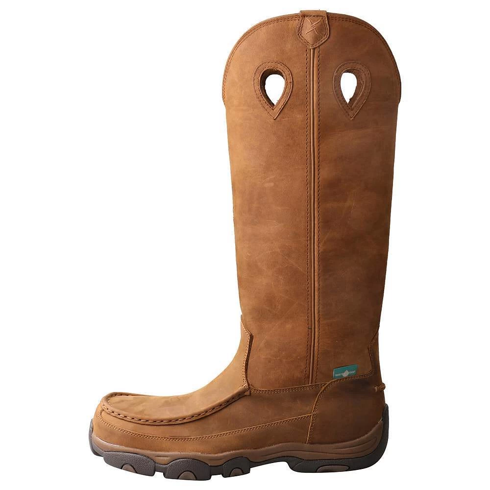 Twisted X Men's Distressed Saddle H2O ViperGuard 17in. Snake Boot 5 Twisted X Men's Distressed Saddle H2O ViperGuard 17in. Snake Boot - Image 3