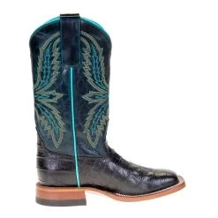 Macie Bean Boots Kids Black Caiman Print Cowgirl Boots -HORSE TACK Store MK9141 4