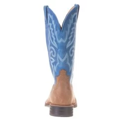 Twisted X Men's Ruff Stock Tan 14in. Sky Blue Top Cowboy Boot -HORSE TACK Store MRS0062 3