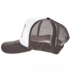 Mcintire Saddlery White And Grey Howdy Foam Trucker Cap -HORSE TACK Store MS CAP51 WHITE GREY 03