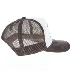 Mcintire Saddlery White And Grey Howdy Foam Trucker Cap -HORSE TACK Store MS CAP51 WHITE GREY 05