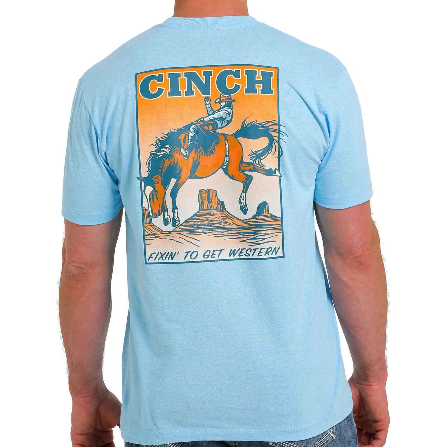 Cinch Men's Fixin' To Get Western Tee 4 Cinch Men's Fixin' To Get Western Tee - Image 2