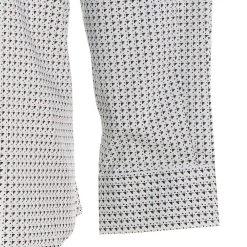 Men's Cinch White And Blue Print Button-Down Shirt -HORSE TACK Store MTW1105374 2