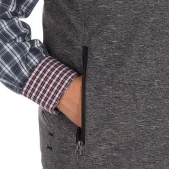 Cinch Mens Charcoal Bonded Concealed Carry Vest -HORSE TACK Store MWV1082002 2