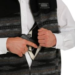 Cinch Men's Wooly Vest -HORSE TACK Store MWV1543006 03