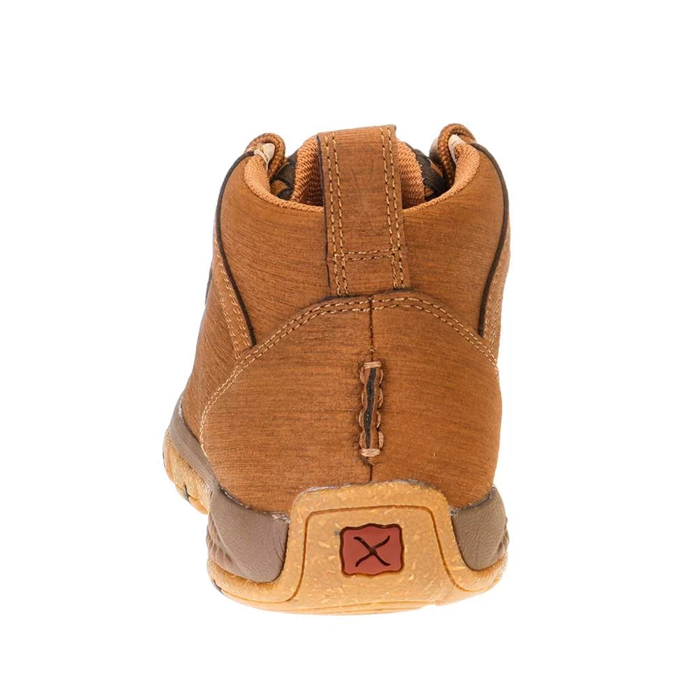 Twisted X Men's CellStretch Clay Cocoa Patch Chukka Driving Moc 6 Twisted X Men's CellStretch Clay Cocoa Patch Chukka Driving Moc - Image 4