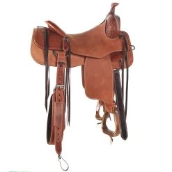 Martin Saddlery NRS 1/4 Breed Basket Stamp Performance Saddle -HORSE TACK Store NRS 28NBS 1
