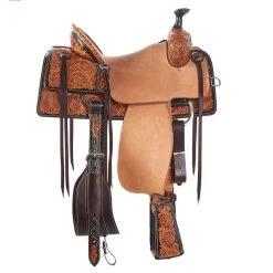 Martin Saddlery Martin Saddlery Dark Framed Hard Seat Team Roper -HORSE TACK Store NRS 6753 1