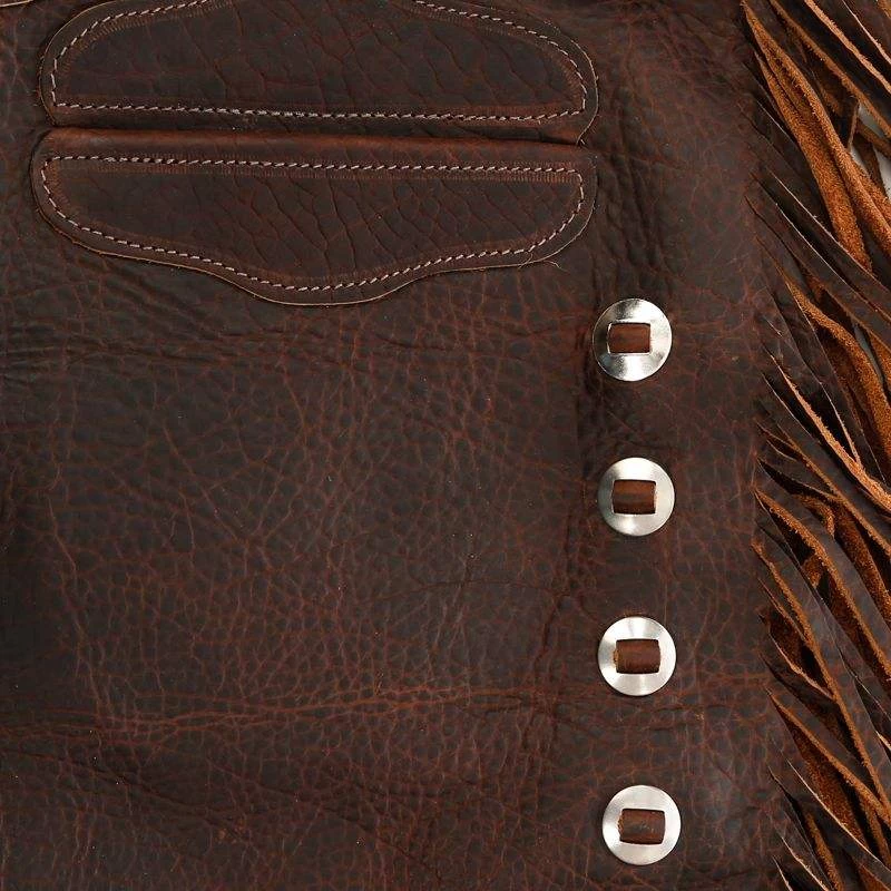 NRS Ranch Hand Brown Oiled Chinks 4 NRS Ranch Hand Brown Oiled Chinks - Image 2